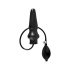 Plug anal gonflable latex noir