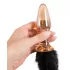 You2Toys - plug anal en verre avec queue de chat