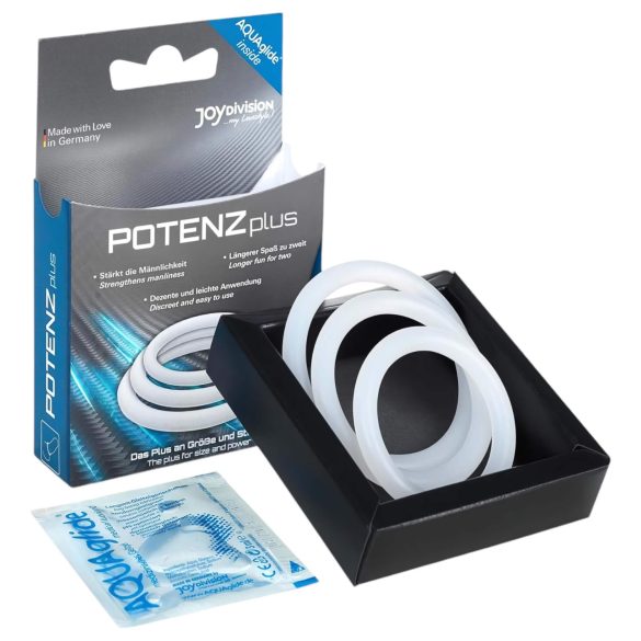 Anneaux pénis POTENZplus - set (3 pièces)