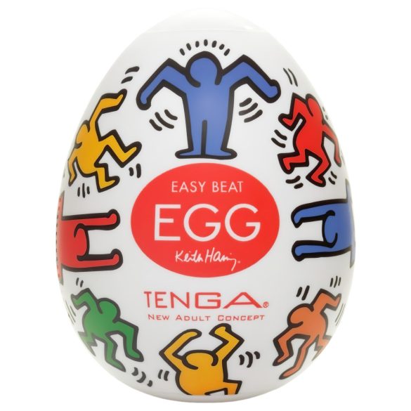 TENGA Œuf Keith Haring Dance - Œuf masturbateur (1 pièce)