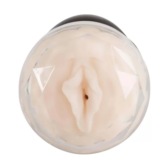 You2Toys - Masturbateur double vagin et anus - silicone noir