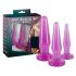 You2Toys - Ensemble plugs anaux - 3 pièces (violet)
