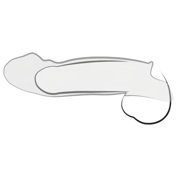 Crystal Skin - extension pénis - gaine pénis - transparent