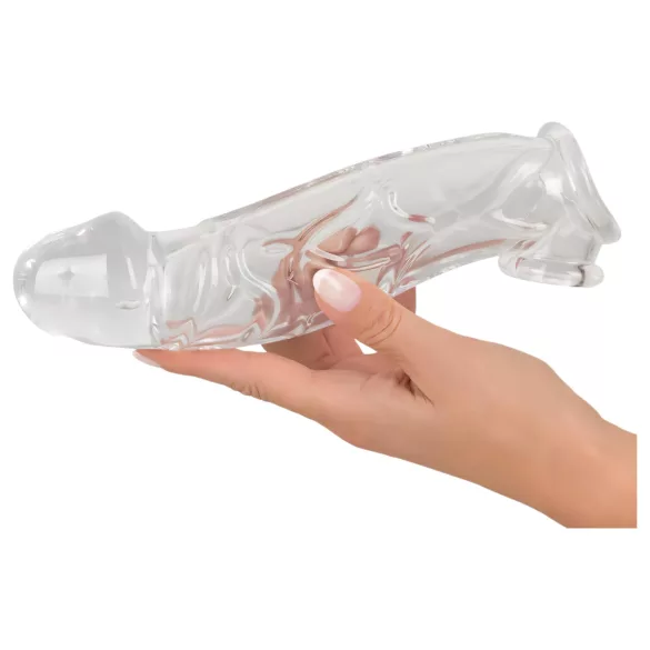 Crystal Skin - extension pénis - gaine pénis - transparent