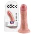 King Cock 6 gode (15 cm) - naturel