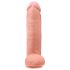 King Cock 12 - Grand dildo 30cm naturel