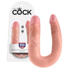 Gode Double King Cock (moyenne) - naturel Gode Double King Cock (moyenne) - naturel