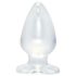 Plug anal transparent cristal clair