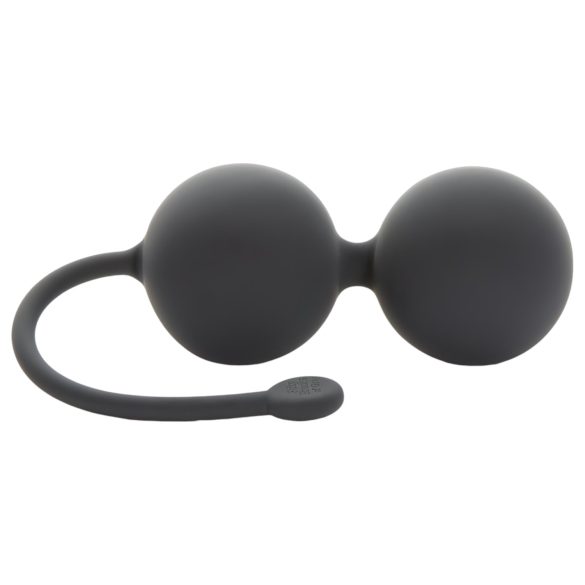 Fifty Shades of Grey - Boule de geisha resserrante - silicone gris