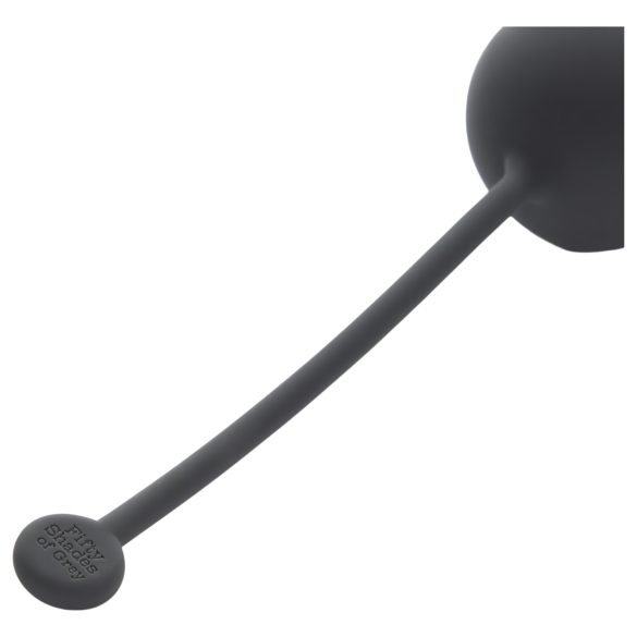 Fifty Shades of Grey - Boule de geisha resserrante - silicone gris