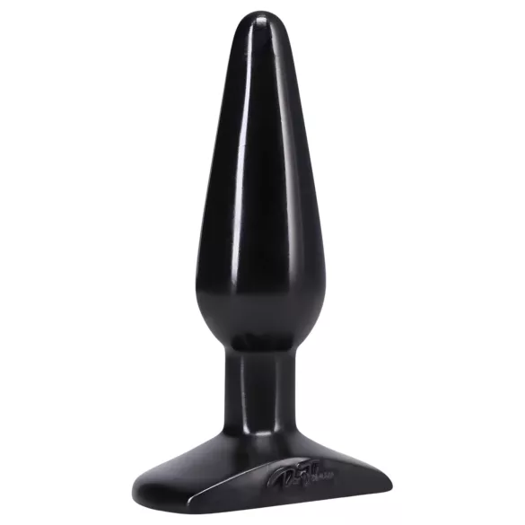 Plug anal Doc Johnson - classique, taille moyenne (noir)