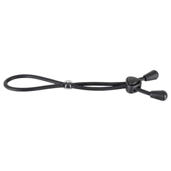Bad Kitty - anneau pénien et testiculaire - silicone noir