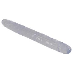 Double gode cristal (34cm)