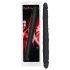 Bad Kitty - double dildo noir en silicone