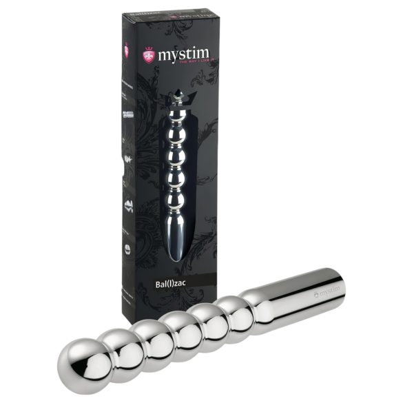 mystim Bal(l)zac - Dildo électro avec boules