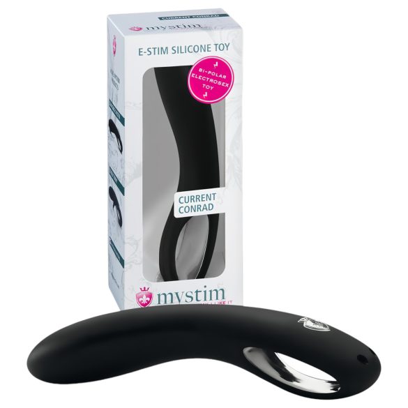 mystim Current Conrad - dildo électrique en silicone