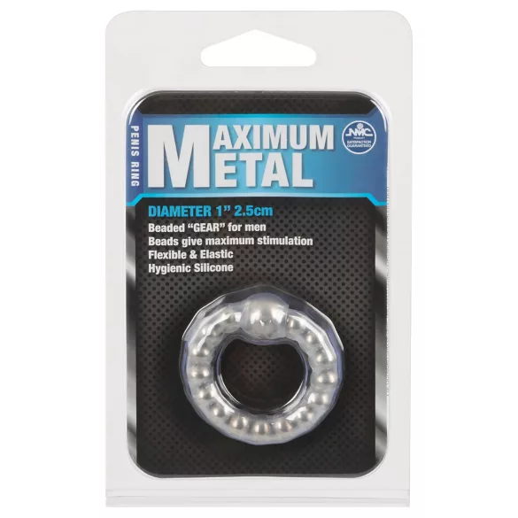 NMC - anneau pénis métal maximum