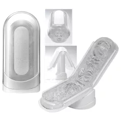   TENGA Flip Zero - masturbateur homme - texture stimulante - blanc