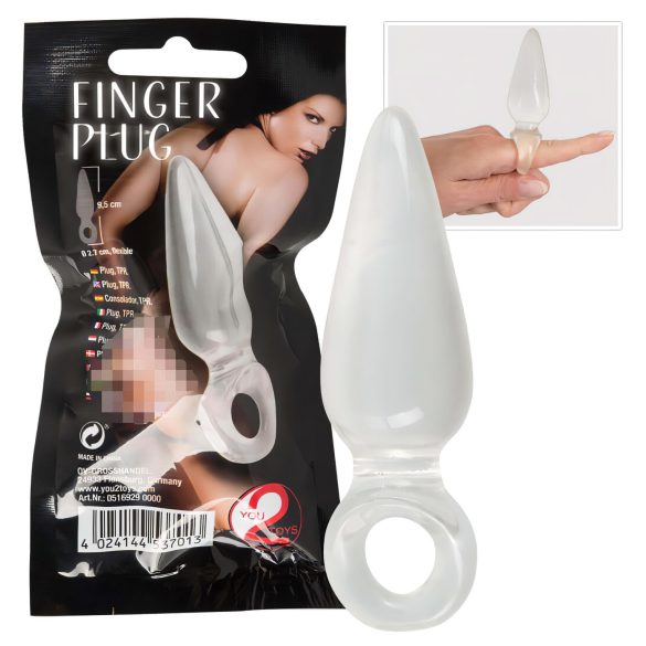 You2Toys – Bouchon Doigt – plug anal transparent