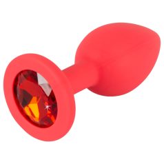 Colorful JOY - petit plug anal en silicone (rouge)