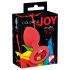 Colorful JOY - petit plug anal en silicone (rouge)