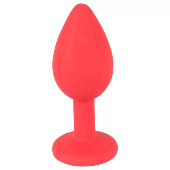 You2Toys - Colorful JOY - plug anal en silicone - petit (rouge)