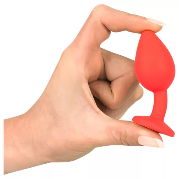 You2Toys - Colorful JOY - plug anal en silicone - petit (rouge)