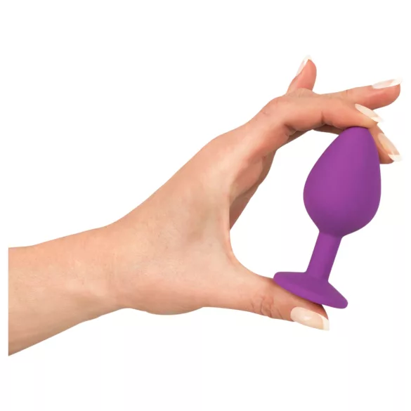 You2Toys - Colorful JOY - plug anal en silicone - taille moyenne (violet)