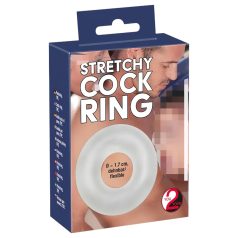 You2Toys - Anneau pénien en silicone (transparent)