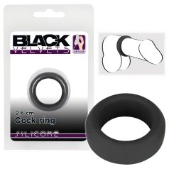 Black Velvet - solide anneau pénien (2,6cm) - noir Black Velvet - solide anneau pénien (2,6cm) - noir