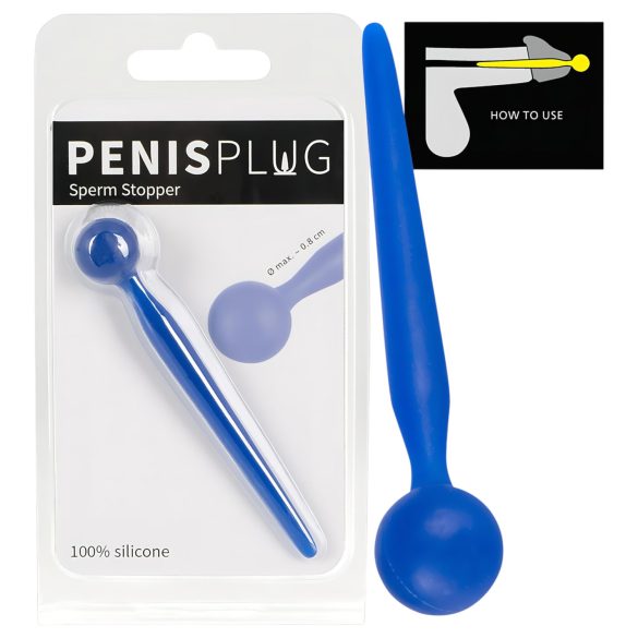 Dilateur à bille en silicone (bleu)