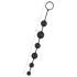 Black Velvet - 6 perles anales (noir)