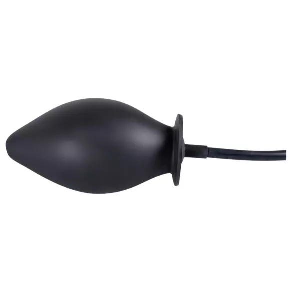 You2Toys - plug anal gonflable - silicone noir