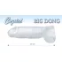 Crystal Clear Big Dong - grand godemichet en gel (21,5 cm)