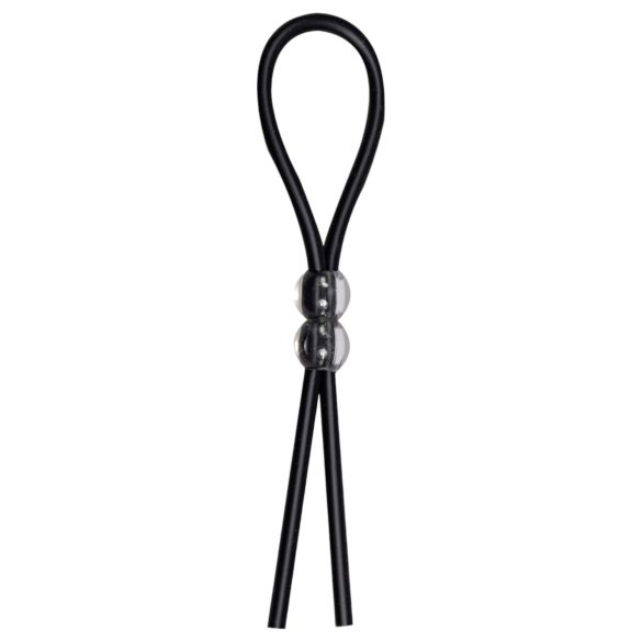 You2Toys - Anneau pénien ajustable perlé (noir)