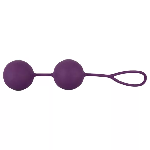 SMILE XXL Balls - boule de geisha géante - silicone violet