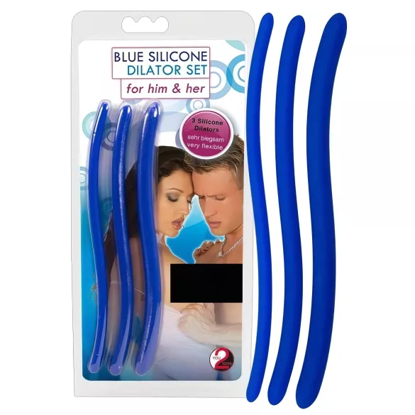 You2Toys - set de sondes urétrales - silicone - 3 pièces