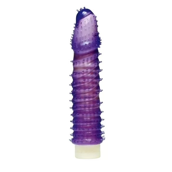 You2Toys - Gode pénis - Texturé - Silicone violet