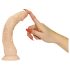 Dildo européen amant - grand (23 cm)