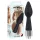 You2Toys - Douche anale conique - silicone noir
