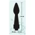 You2Toys - Douche anale conique - silicone noir