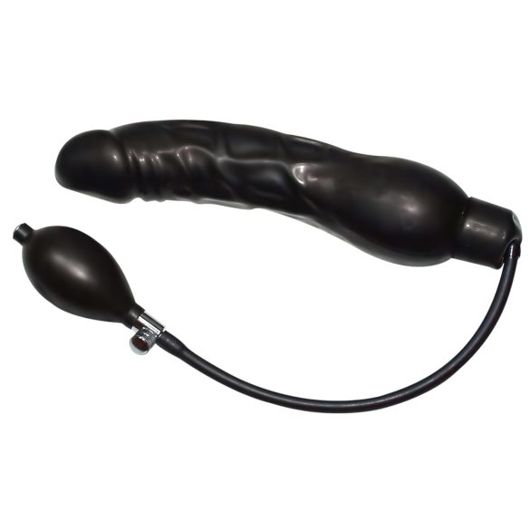 You2Toys - plug anal gonflable latex - noir (grand)