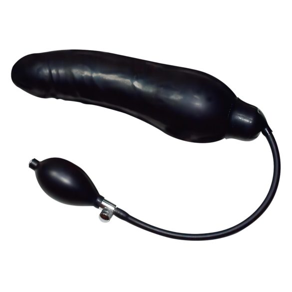 You2Toys - plug anal gonflable latex - grand - noir
