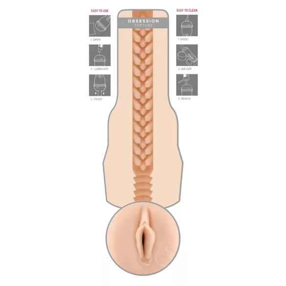 Fleshlight - Masturbateur vagin réaliste Jenna Haze Obsession