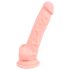 Dildo silicone médical (18cm) - naturel