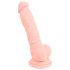 Dildo silicone médical (18cm) - naturel