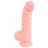 Dildo médical en silicone (20cm) - naturel