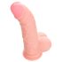 Dildo médical en silicone (20cm) - naturel