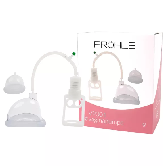 Ensemble de pompe médicale pour vagin (blanc)