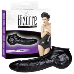   You2Toys - Cape latex pénis et testicules (noir) - Be Bizarre